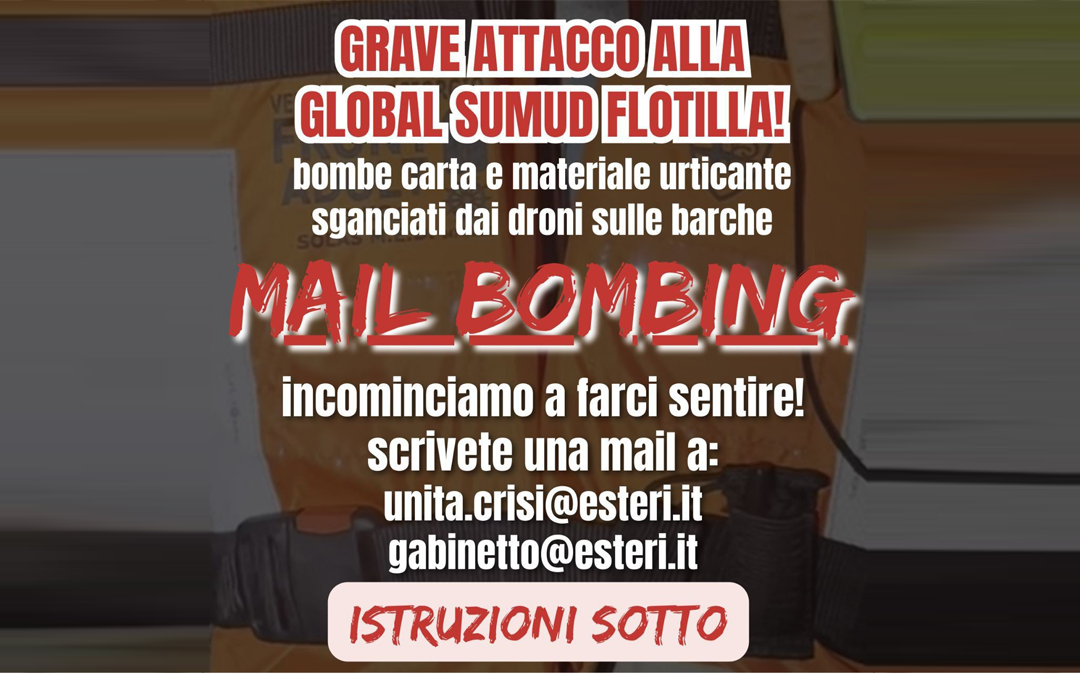 GRAVE ATTACCO ALLA GLOBAL SUMUD FLOTTILLA